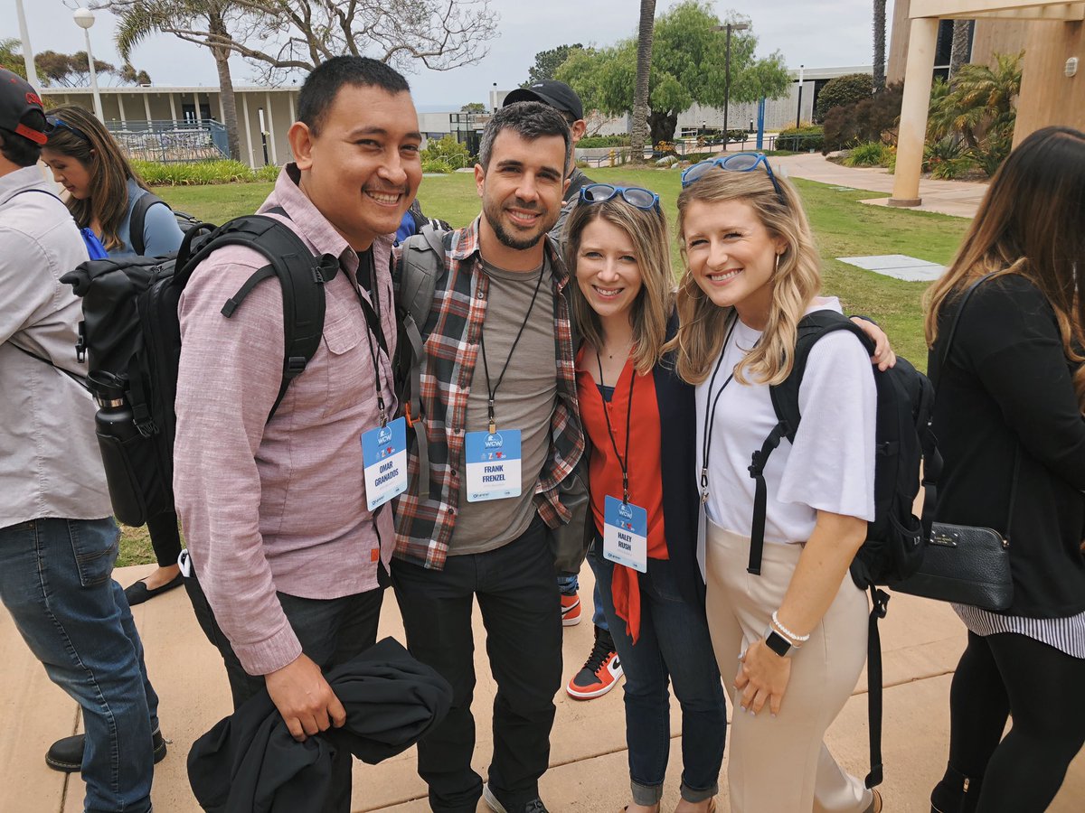 The <a href="/WCWSD2019/">West Coast Workshop</a> is underway, and <a href="/fox12oregon/">FOX 12 Oregon</a> is here. We’re about to crush San Diego. 

<a href="/PLNU/">Point Loma Nazarene University</a> 
<a href="/StoneBrewing/">Stone Brewing</a> 
@nppa <a href="/NPPA/">NPPA</a>GardenGnome 
<a href="/Knockaround/">Knockaround® Sunglasses</a> 
<a href="/SycuanTribe/">Sycuan Tribe</a> <a href="/SycuanCasino/">Sycuan Casino Resort 🎰</a> 
<a href="/nbcsandiego/">NBC 7 San Diego</a> <a href="/LittleJoeTV/">Joe Little🎥🏀</a> <a href="/Telemundo20/">Telemundo San Diego</a> 
 #WCWSD