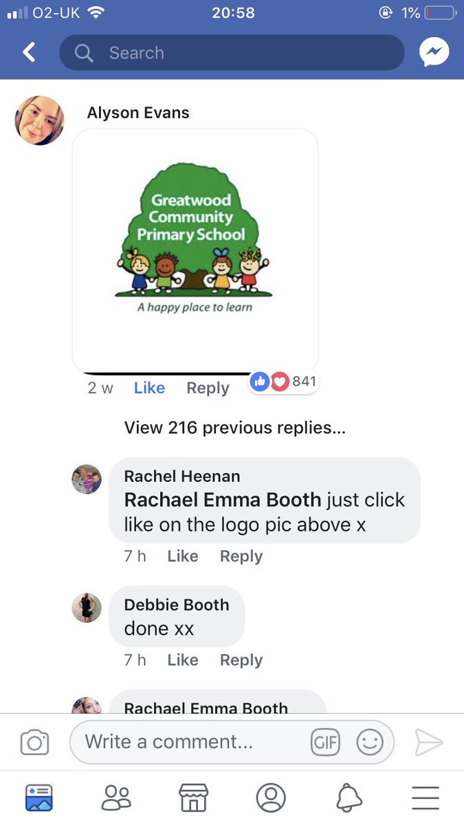 GreatwoodHead's tweet photo. @clipnclimbilk What a competition it has been! Surely with this amount of likes both schools deserve to win? 1572 likes between us so far! @GreatwoodCPS @HOLYCROFTPRIM #whatacomp #teamwork #initforthechildren #familyschools #greatadvertising https://t.co/1ANuS0iMjK