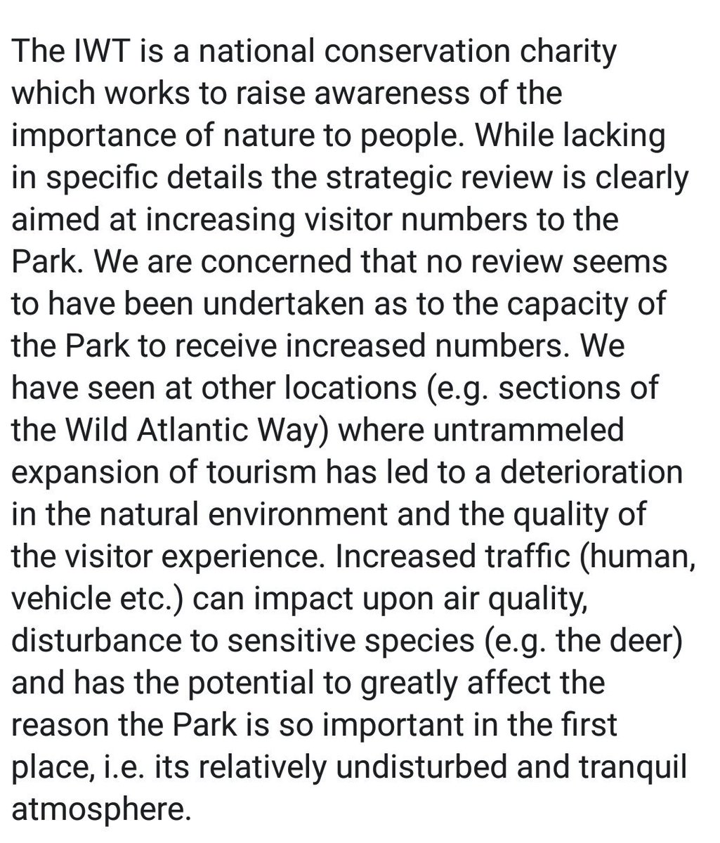 Irishwildlife's tweet image. The IWT has made a submission to the @opwireland plans for the Phoenix Park. We're very concerned that this is a pattern of commodification of nature by @DeptAHG that is occurring elsewhere in Ireland.