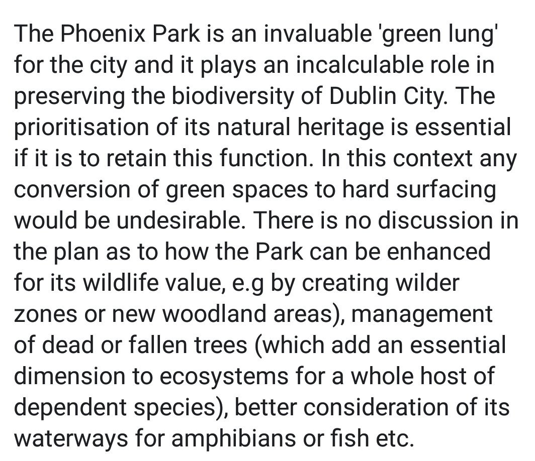 Irishwildlife's tweet image. The IWT has made a submission to the @opwireland plans for the Phoenix Park. We're very concerned that this is a pattern of commodification of nature by @DeptAHG that is occurring elsewhere in Ireland.