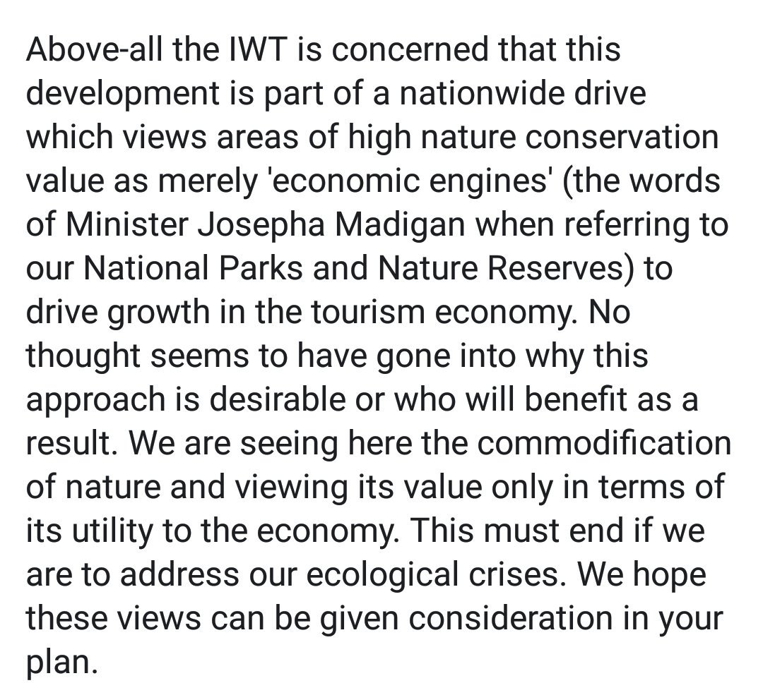 Irishwildlife's tweet image. The IWT has made a submission to the @opwireland plans for the Phoenix Park. We're very concerned that this is a pattern of commodification of nature by @DeptAHG that is occurring elsewhere in Ireland.