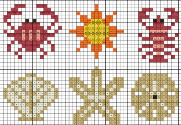 Just Pinned to Free Cross Stitch Charts: Do you love the beach? Here are some adorable beachy mini cross stitch patterns! These are so fun to make! #crossstitch #crossstitchpatterns #minicrossstitchpatterns #beach #beachcrossstitch #oceancrossstitch bit.ly/2XgbW34