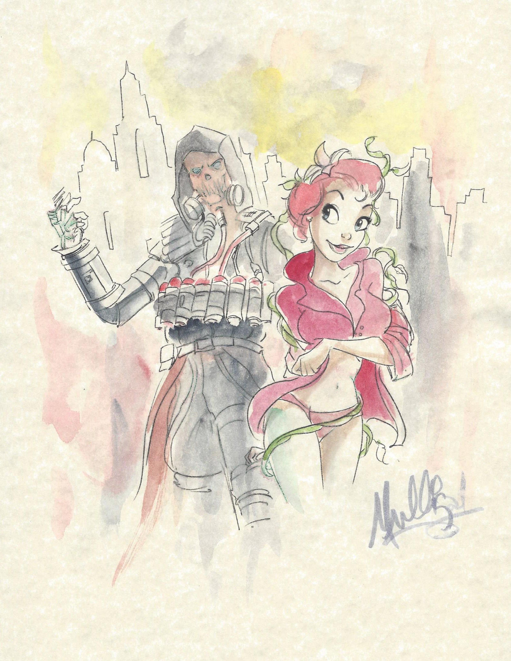 Scarecrow and poison best sale ivy