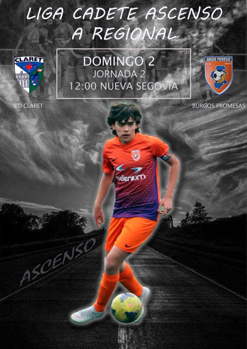 LaFactoriaBCF's tweet photo. |⚽ Fase Regional Cadete ⚽|
✓ C.D.Claret 🆚 #BPSelenium ✓
📅 Domingo 2/06/19
🕛 12:00
🏟️ Nueva Segovia
🔸Nuestro Equipo Cadete #BPSelenium @seleniumstc se enfrenta en su segundo partido de la Fase de Ascenso, al equipo segoviano del @CDClaretSeg 🔸
#VamosBP
#VamosBufalos https://t.co/OHIrxfds8f