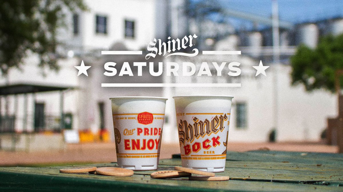 ShinerBeer's tweet photo. If it wasn't the best day of the week before, it is now. Shiner Saturdays - Barbecue, music, and beer. June 15 and July 13. Link in bio for more information. https://t.co/FpOSOei0O9