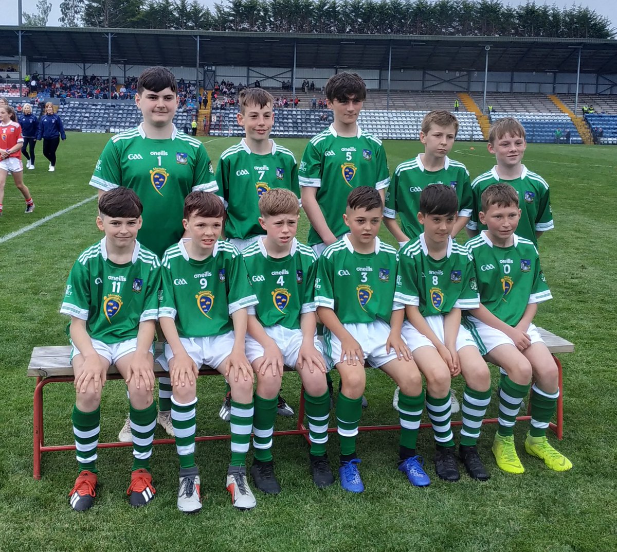 The Limerick Primary Game football teams gave a great account of themselves in Páirc Uí Rinn tonight.