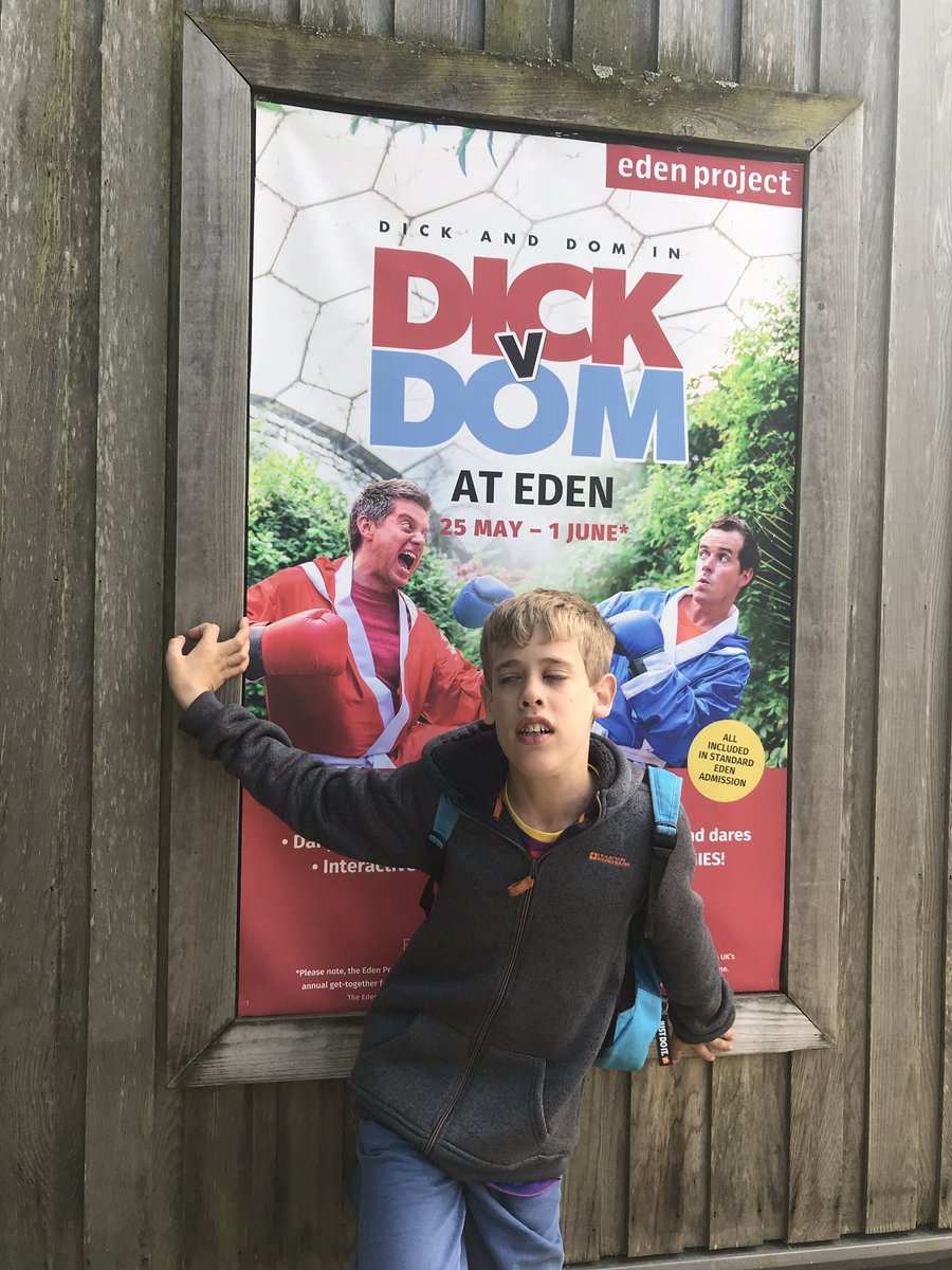 What a fab show. Fun for the Mums and Dads too !!! Futtocs to the lot of you !!!!
#edenproject <a href="/dickndom/">Dick and Dom</a>