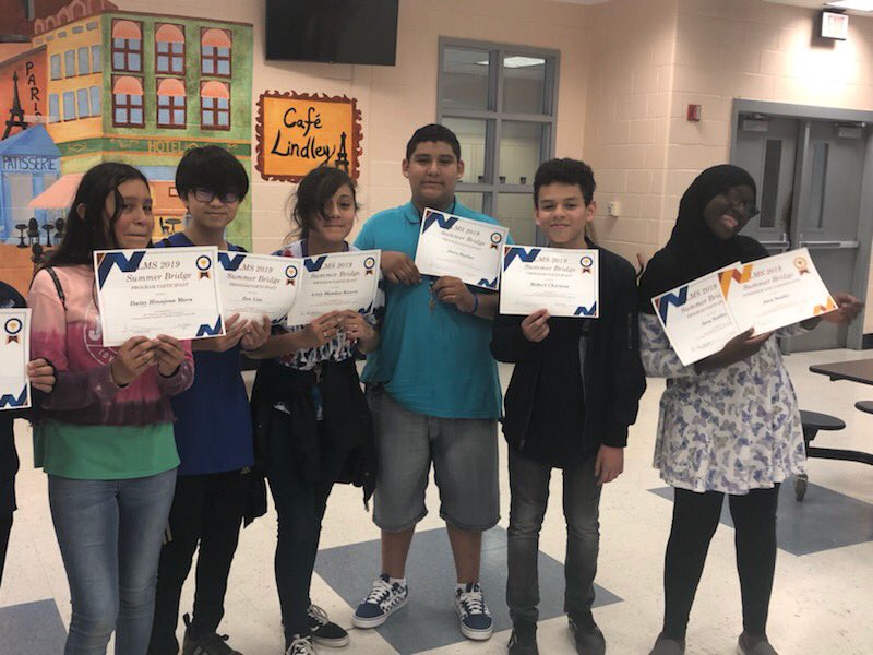 LindleyFalcons's tweet photo. It may be summer but we are still working! Teachers are collaborating, rising 7th graders are previewing ELA, Math and reviewing the Lindley way. #proudprincipal #loveleadinglindley #changingthenarrative @CCSD_Middle @CCSDTitleONE @SoCobbCouncil @ https://t.co/7vNrnC8fKP