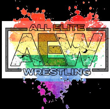 ShaoliNSANE's tweet image. In honor of #PrideMonth I made this logo. Thought it would be fitting to point out the brand new wrestling promotion @AEWrestling who has signed several #LGBTQ talent including @SonnyKissXO , @NylaRoseBeast &amp;amp; @KennyOmegamanX (?) 

#AEWIsForEveryone 
#WrestlingIsForEveryone