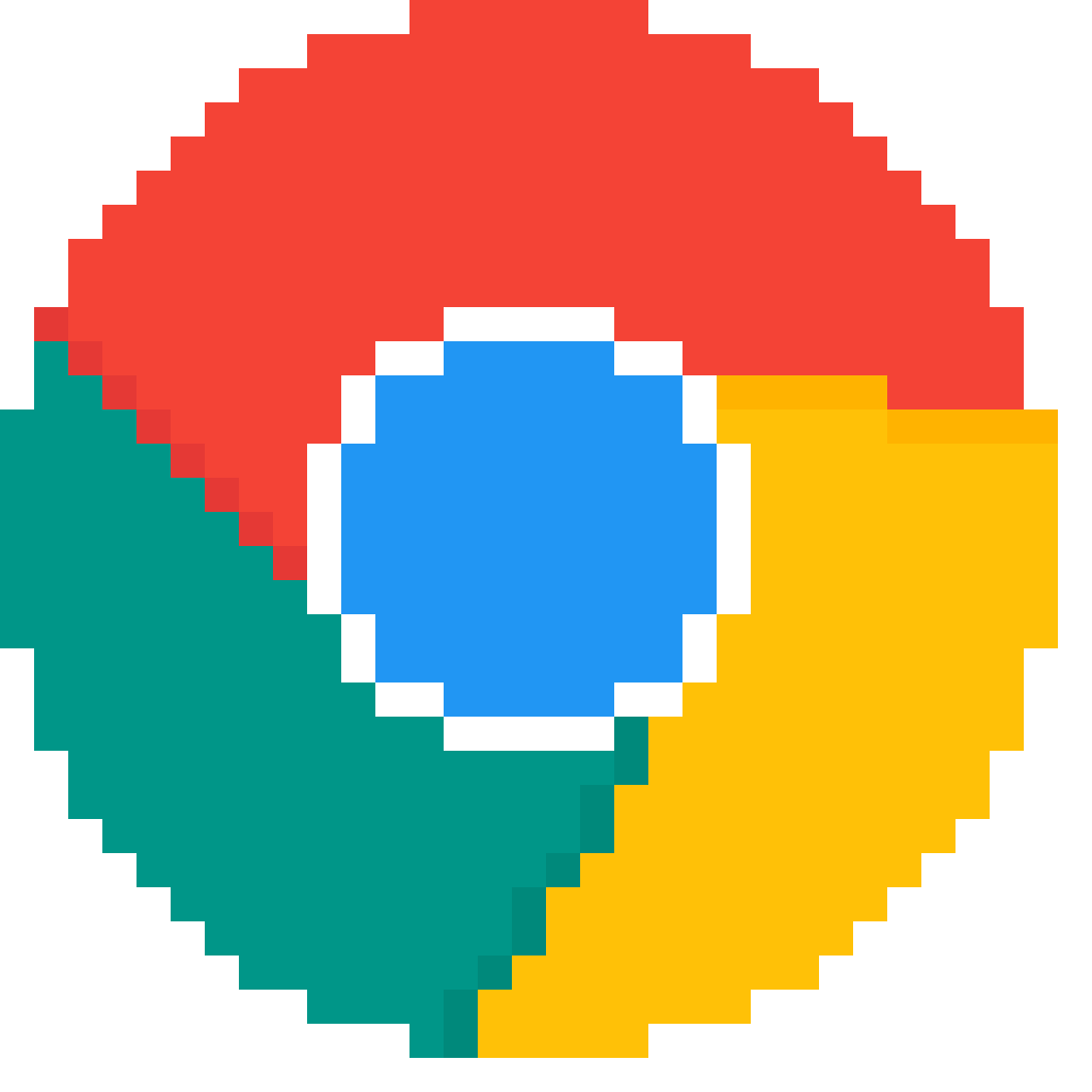 O letter pixel logo icon design Royalty Free Vector Image