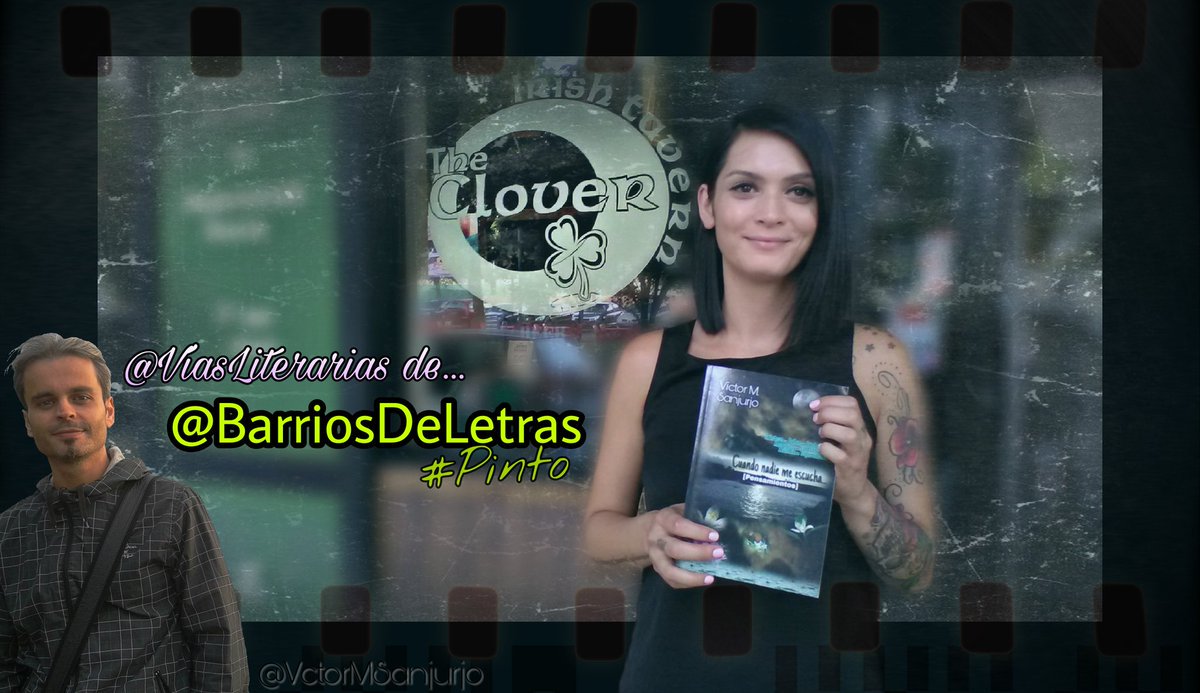 CalzadasdLetras's tweet photo. Como no podía ser de otra forma, @Mkmaysa nos da la bienvenida a The Clover, #Pinto.
Aquí encontrarás obras de escritores de las @ViasLiterarias de BarriosdeLetras.
Ven a divertirte y a #leer "Cuando nadie me escucha" de @VctorMSanjurjo
#VíasLiterarias #BarriosdeLetras https://t.co/dVWolj3W2e