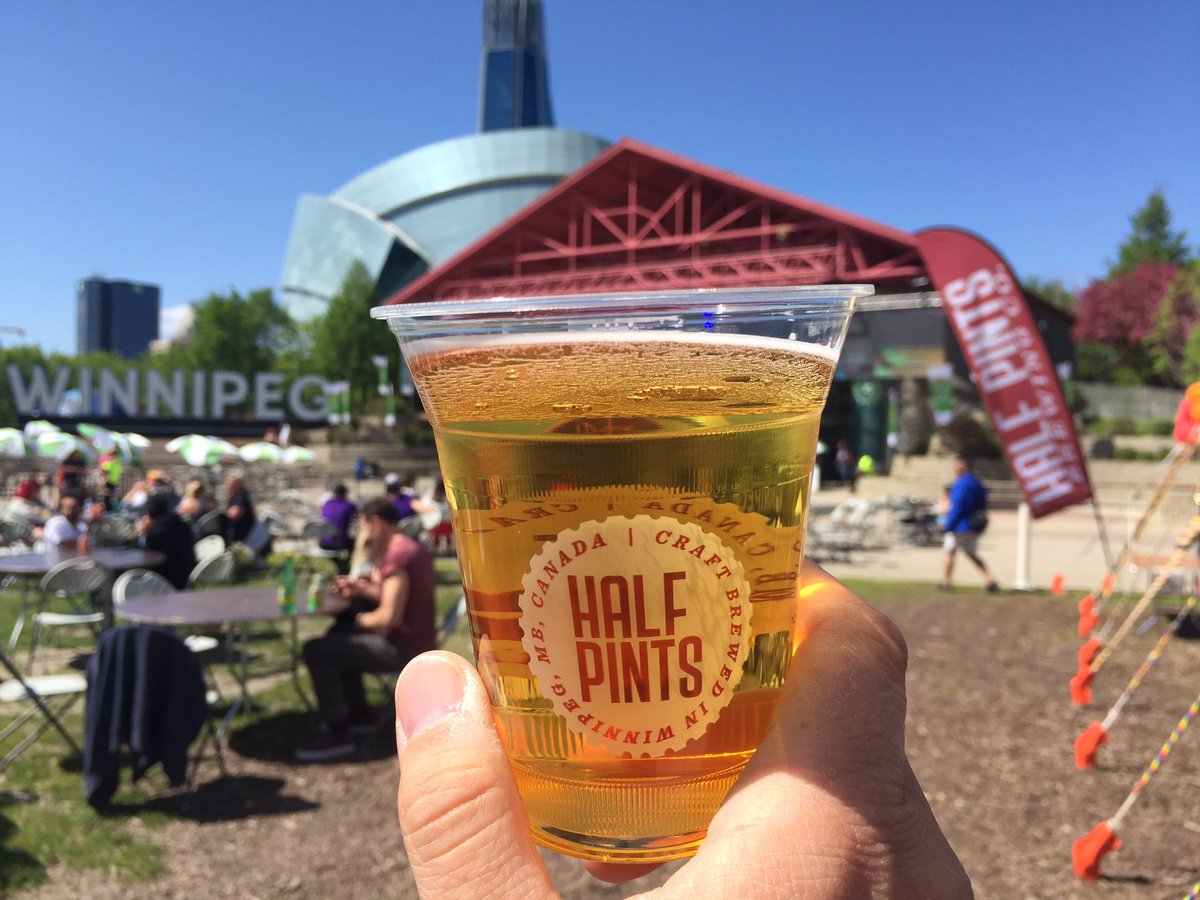We got some pretty nice weather to enjoy a couple Queer Beer <a href="/PrideWinnipeg/">Pride Winnipeg</a> Festival <a href="/TheForks/">Clairo</a> this weekend.