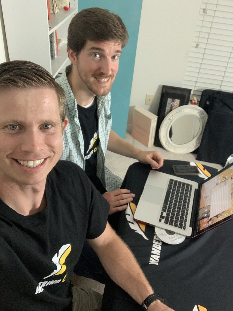 WanderingComics's tweet photo. Just filmed our first episode for @WanderingComics ! Let’s just say there could be a very long blooper real, but we had a good time! https://t.co/l2cytUQr3I