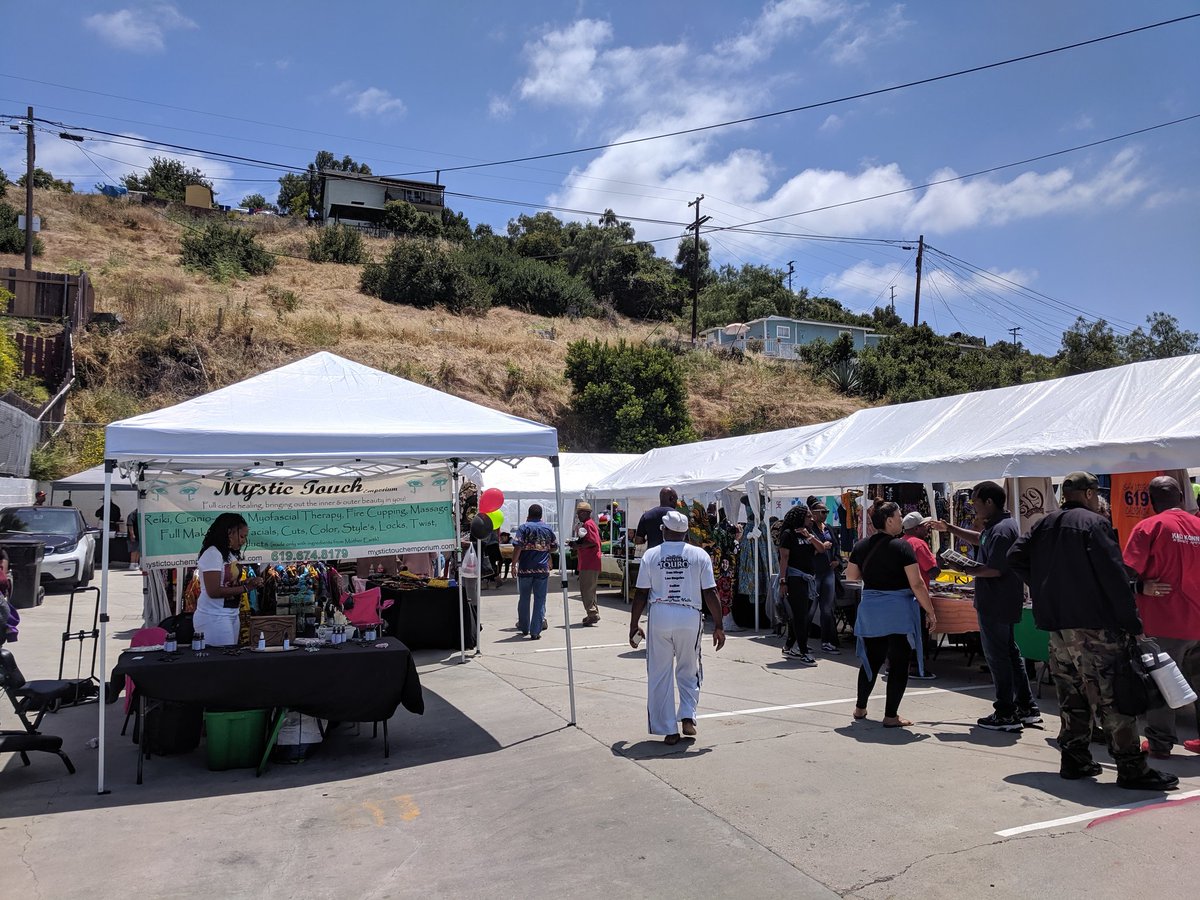 sdclimateaction's tweet photo. Congrats to the San Diego Urban Sustainability Coalition for a successful First Saturdays Get Electric EV Ride & Drive! The EVs will be here through 5pm at 65th & Imperial! #WeDoGoodThings https://t.co/YSE1CfNwCb