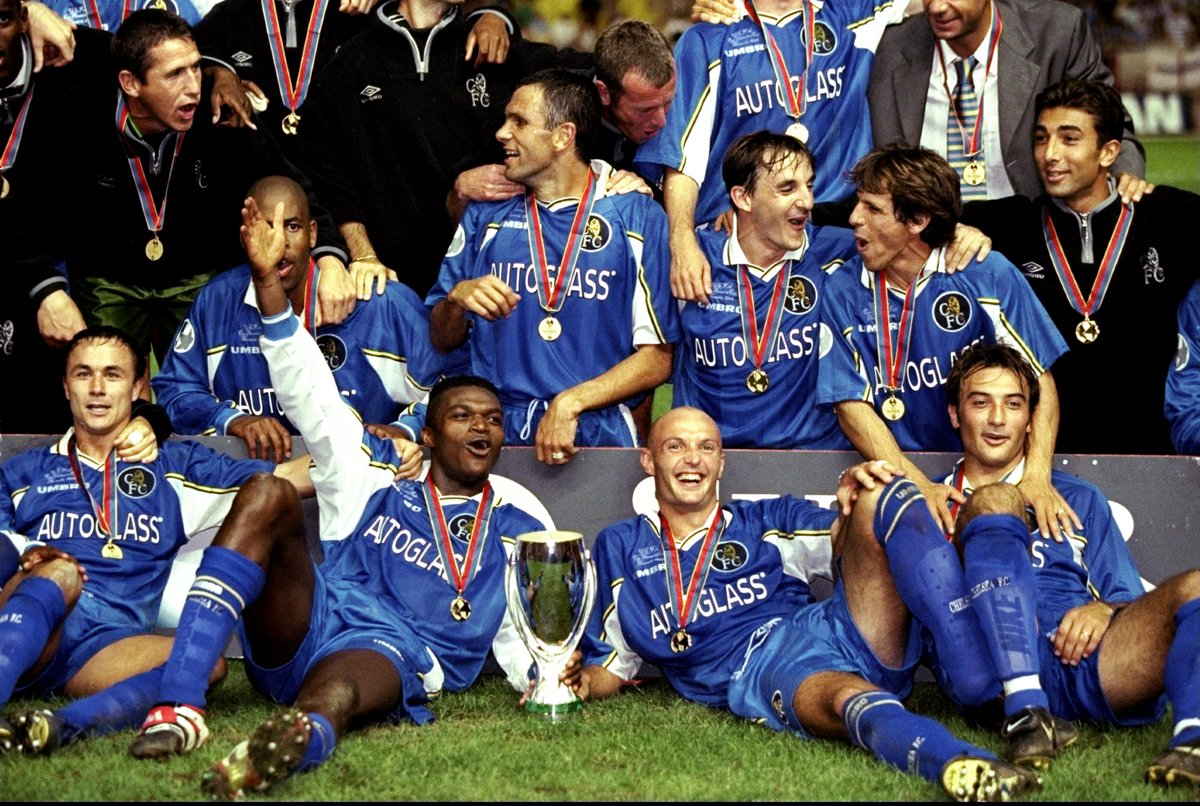 ChelseaFCinUSA's tweet photo. We're still the only team in London to win a European Cup 🏆 https://t.co/1ipxkrMOvr