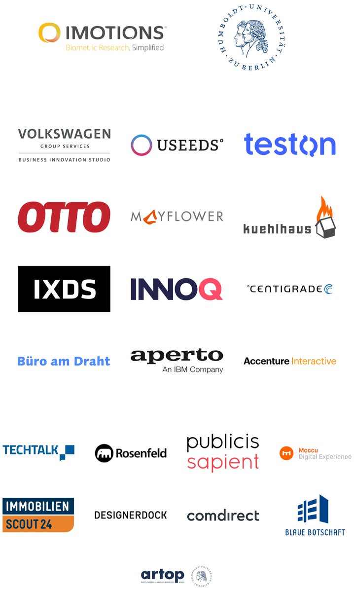 A big applause to our amazing sponsors who make #uxce19 possible.