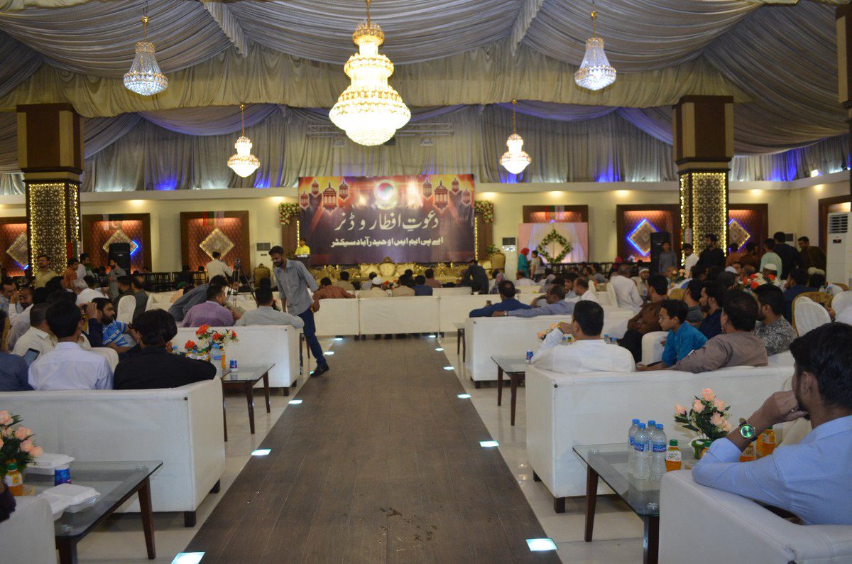 HaniQureshi5's tweet photo. APMSO Central Cabinet Member @Zeeshan89haider bhai Addressed an Iftar Dinner. #IftarDinnerbyAPMSO Hyderabad Sector. https://t.co/vw9FpzKFby
