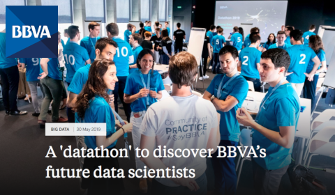 cestpasmonidee's tweet photo. BBVA recrute avec un #datathon – https://t.co/ODDkblMjd9 #DataDrivenBank

BBVA organisait récemment un datathon pour recruter les spécialistes des données dont la banque a besoin afin d'assurer son avenir… https://t.co/xrbo2GA4iy