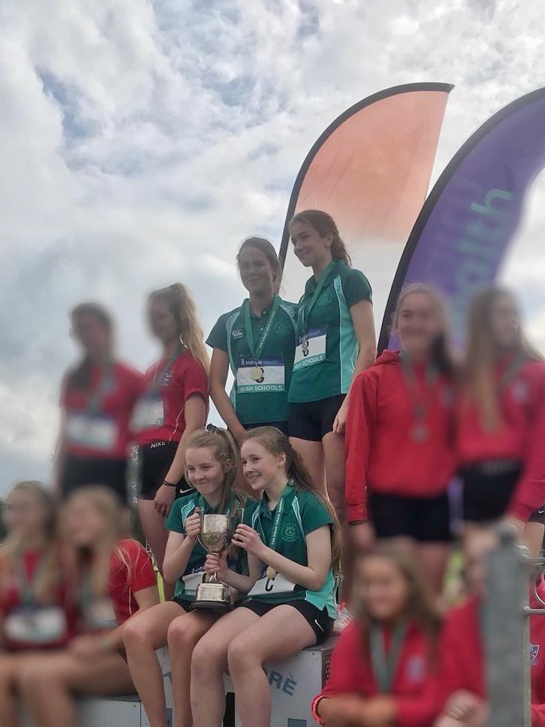 mtanville's tweet photo. A fantastic day all round for our Athletes at the 
@irishathletics
 All Ireland Schools' Track and Field Championships.

🏆Senior All Ireland 4x100m Relay Champions

🏆Junior All Ireland 4x100m Relay Champions

🏆Minor All Ireland 4x100m Relay Champions

🥉 3rd in the Inter 3000m https://t.co/LXCkYgoqsM