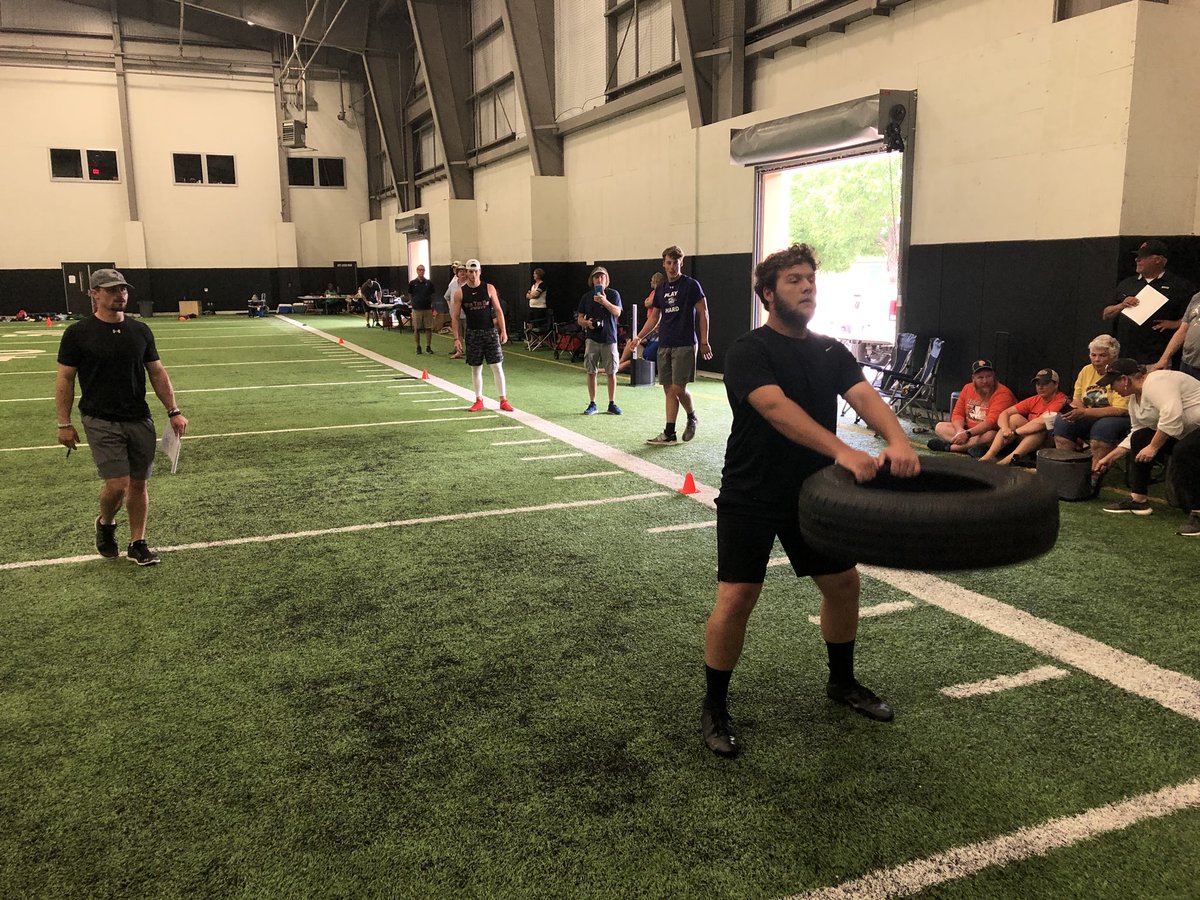 Blake_W_Dunham's tweet photo. Proud of these guys! Took 1st place in The Hardin Simmons Lineman Challenge and qualified for the State Championship! @ArgyleStrength @TheTalonNews @argylefootball https://t.co/zQasgf9LAS