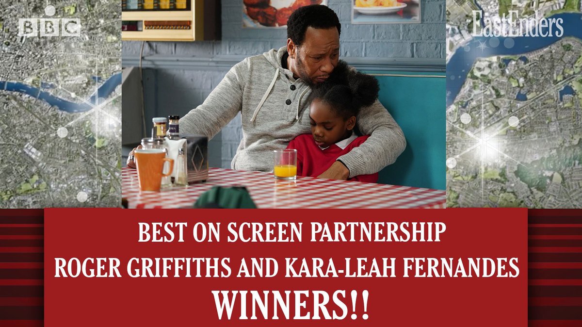 WayneLinge's tweet photo. TWO awards for the brilliant Kara-Leah tonight! The only actor to go home with two dedicated awards! 🙌🙌🙌

#SoapAwards2019 #SoapAwards #EastEnders https://t.co/wJFyjtfJ2M