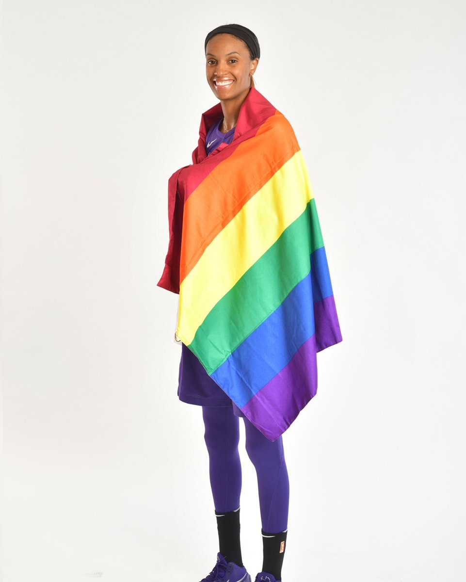 WNBA's tweet photo. We’re celebrating equality and inclusion all month long during LGBTQ+ Pride Month with #WNBAPride https://t.co/2xJreuJ6zI