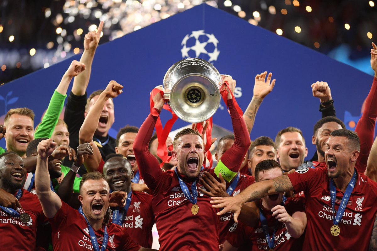 Henderson eleva la Champions al cielo de Madrid (Foto: LFC).