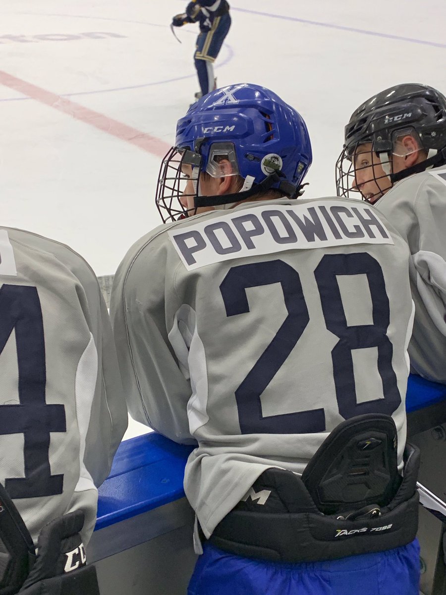 SeattleTbirds's tweet photo. At our Spring Development Camp Sam Popowich is ready to hit the ice.

#FutureBirds https://t.co/KXozGSnVG7