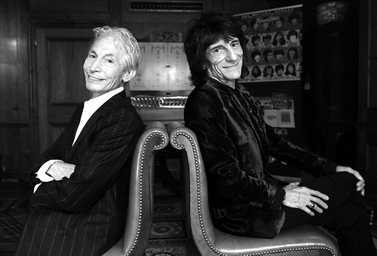 Happy Birthday to Charlie Watts and Ronnie Wood !  Keep on rocking for more years 