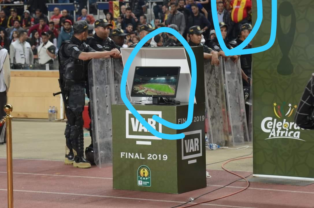 JamaliMouad's tweet photo. ❌ You gave a big lesson in corruption to the world yesterday ...

#TotalCAFCLFinal #ESTWAC #VAR #CAFCLFinal #Var_is_bullshit #CAFCLFinal #CAFCL #الترجي_الوداد #UCLfinal #Wydad  #Esperance #What_a_shame #الترجي_الوداد #دوري_ابطال_افريقيا https://t.co/wbEaQbUEJw