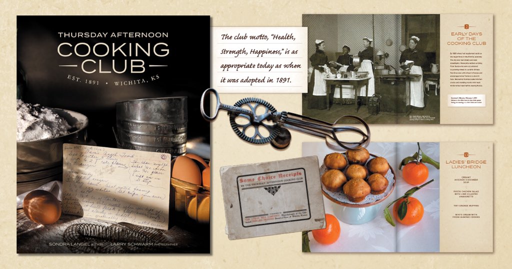 CookingClubKS's tweet photo. Thanks to all who joined us for Junior League of Wichita’s Kitchen Tours at Frank Lloyd Wright's Allen House. We still have cookbooks available online and in retailers across Wichita. Pick up your piece of Wichita history today. https://t.co/k77aLT8Q5N