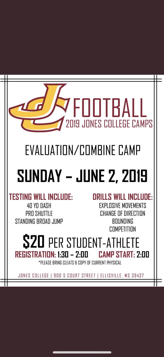 CoachBNASTY's tweet image. Camp tomorrow afternoon!!! @JCJCBobcatsFB