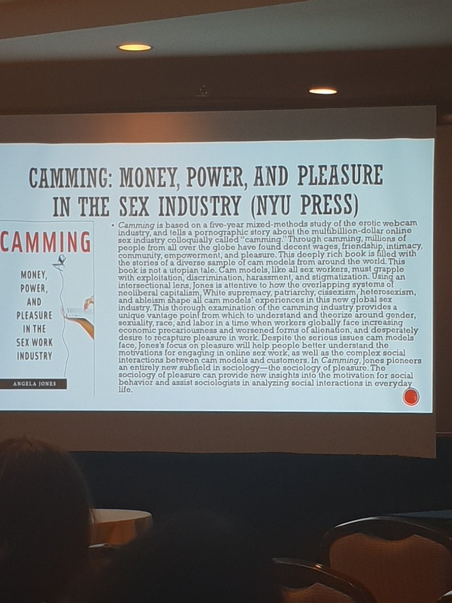 corbeau_1863's tweet image. @drjonessoc shares chapter 4 of upcoming book on Camming. Gig economies wherein #cammers &amp;amp; #sexwork -ers are excluded. Millions gravitated to sex entrepreneurship. Can&apos;t wait to share on Duality &amp;amp; overlap with this scholarship re: innovation &amp;amp; resistance! #CRN6_DC2019 #LSADC2019