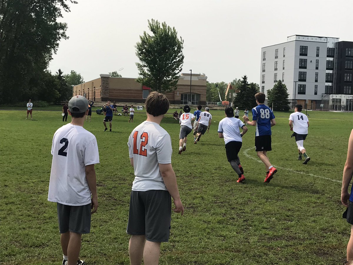 Was able to watch some of the Cooper boys and girls ultimate teams today at the tourney. <a href="/CUltimateLT/">C.U.L.T.</a> <a href="/WrenchBeaterUlt/">Wrenchbeaters 🔧</a> <a href="/ISD281/">Robbinsdale Area Schools</a> <a href="/cooper_pab/">Cooper P.ArtsBooster</a> <a href="/CHS_students281/">CHS Student Section</a>