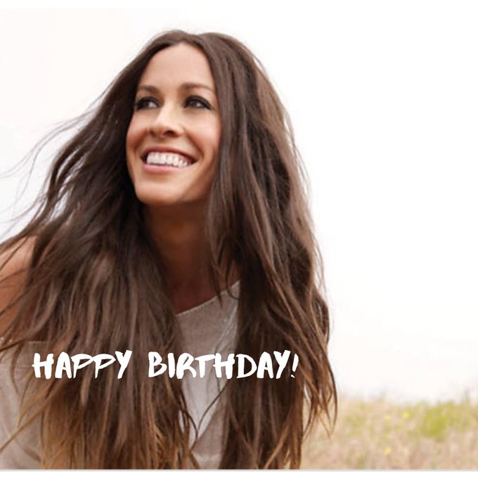 Alanis Morissette&rsquo;s Birthday Celebration | HappyBday.to