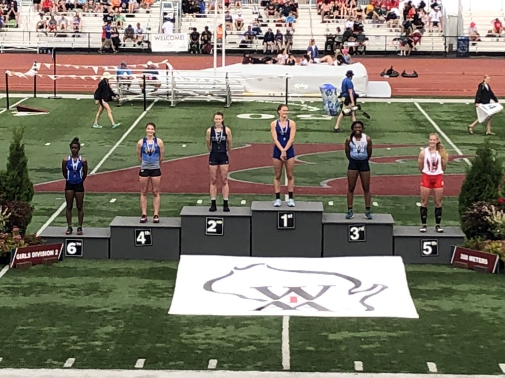 NBWTRACK's tweet photo. Fourth @NBWTRACK athlete to find the podium is Jackie Gerovac taking 4th in the 200m dash at #wiaastatetrack https://t.co/lOi1MJbJSr