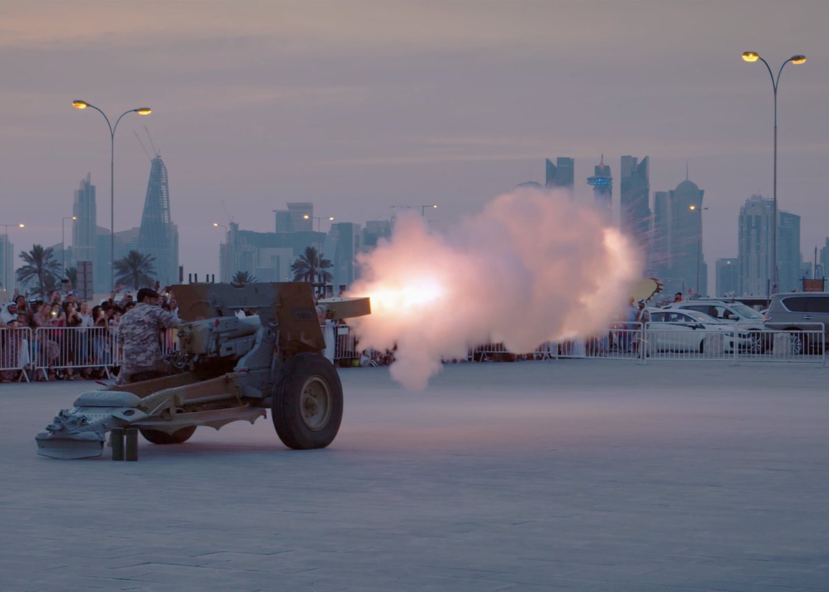 DJDAYA's tweet photo. #Doha #Qatar #Ramadan #cannon #ramadan_cannon #ramadan_2019 https://t.co/GfLh6UsbhE
