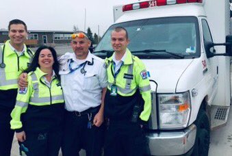 EHS_NS's tweet photo. Regional Manager, Cape Breton, J. Helpard had a great day visiting with many paramedic crews during their shift in Cape Breton...was a great time catching up! #PSWeek2019 #CelebratingSuccesses
#ParamedicsCare https://t.co/eHRi1KMLTV