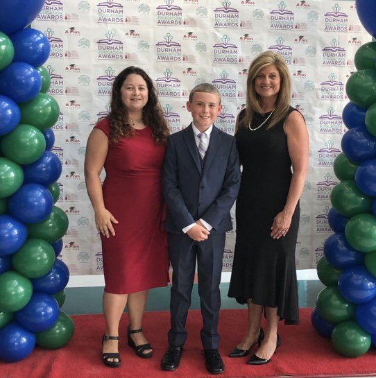 MangumExplorers's tweet image. Proud to be celebrating Mangum’s Motivational Teacher of the Year, Kim Carpenter and Student of the Year, Wade Ellis. @DurhamPublicSch  #WeAreDPS #MangumRocks