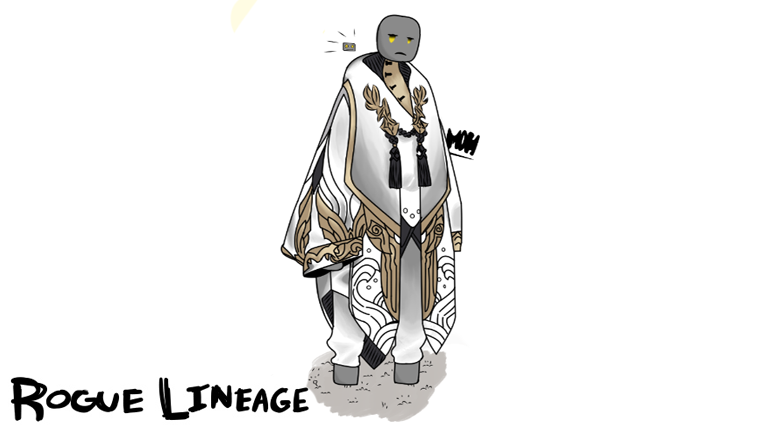 Fan art for rogue lineage, A rigan temple guardian. #robloxart. 