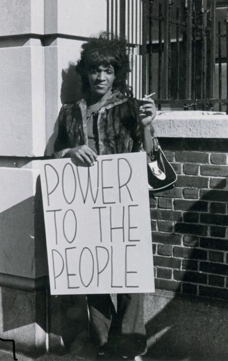 UbuntuInc19's tweet photo. Happy Pride month! Have you thanked a black trans woman today? #MarshaPJohnson #Payitnomind #ancestors #Ubuntu #tribe #iambecauseweare https://t.co/VE8ynMyge1