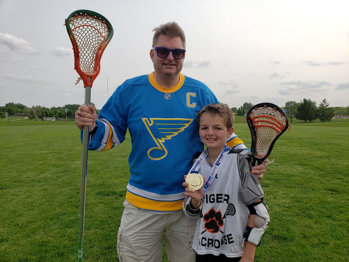 petejeffries's tweet photo. One of these guys is a 12U #LAX #StateChampion, the other is his #Funcle! Nice job Alton &amp; your #ValleyTigers. Now #LetsGoBlues #StLBlues #StanleyCup #ThreeMoreWins #WeAllBleedBlue #LGB https://t.co/r9nKVi0weB