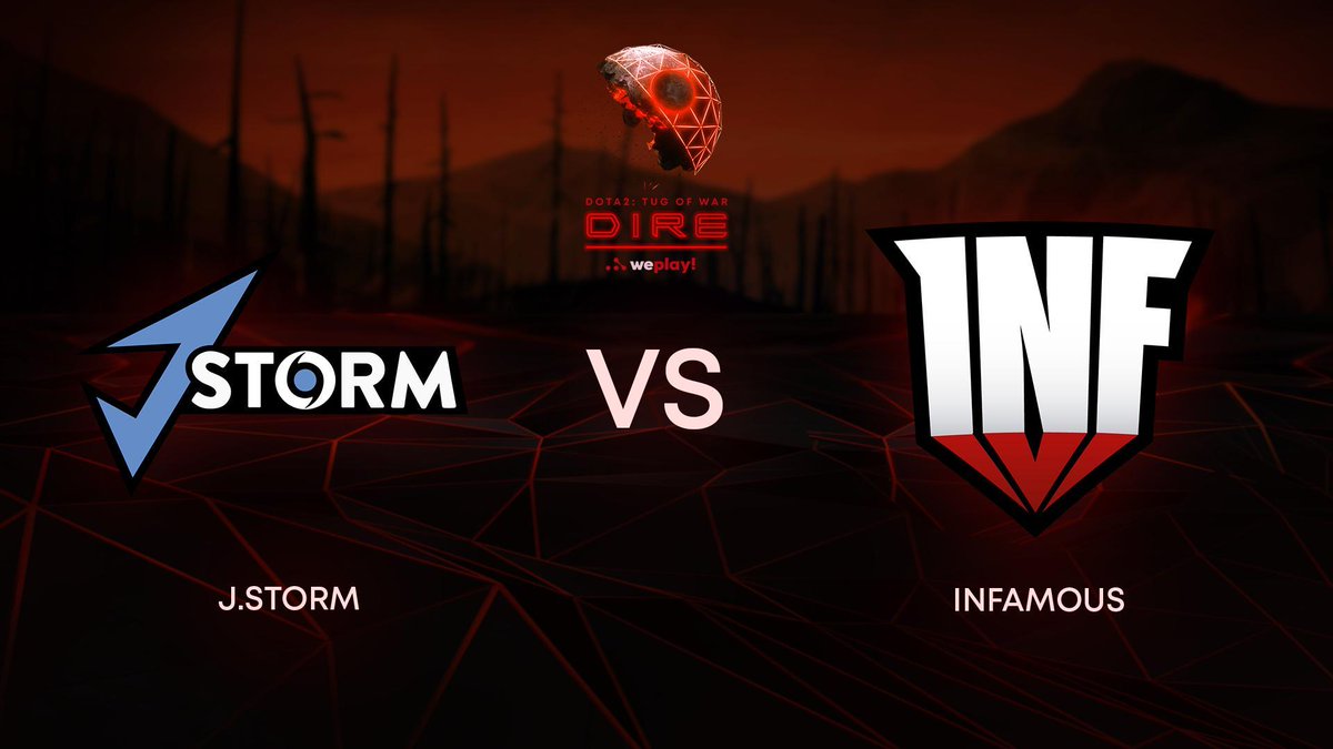 weplay_eu's tweet photo. 🔥Начинаем с финала американского региона @Infamous_GG vs @Team_JStorm (Bo5)

📽️ Трансляция https://t.co/4o4nsUXzXF       
🗣️ Комментируют @Tekcac &amp; @kvyzee 

#WePlay #WePlayDota2 #ToWDire https://t.co/WUQPbtJ4z1