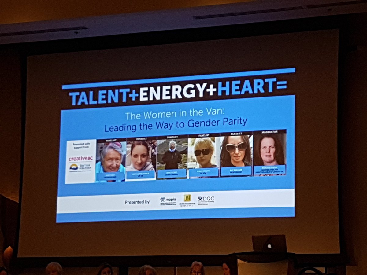 @The_LMGI <a href="/DGCBC/">DGC BC</a> <a href="/mppia/">MPPIA of BC</a> <a href="/OntarioDGC/">DGC Ontario</a> <a href="/GeorgetteTurne1/">Georgette Turner</a>  Fantastic panel on gender parity with some incredible women!
