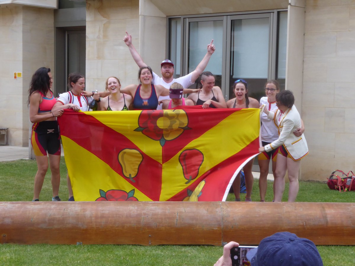 Quite a day: Wolfson Boat Club's Women's First Boat is Head of the River!