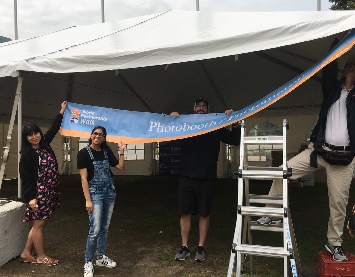 WPWalk's tweet photo. Hey #Ottawa! Our team is hard at work setting things up at City Hall and we can’t wait to see you tomorrow morning at 10:30AM for #wpwwalk 2019! https://t.co/pXVyaYjegS