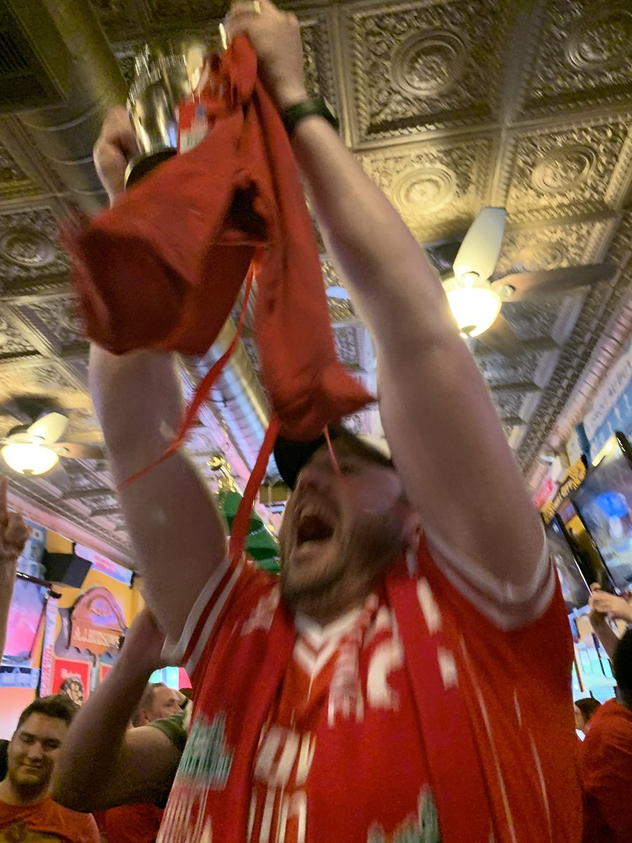 gavinrailing's tweet photo. Baby Railing’s first trophy!!!! Thanks for bringing Liverpool luck when we watched together and remaining undefeated!!! #YNWA #LiverpoolFC #UEFAChampionsLeaguefinal https://t.co/PZClKP36pq