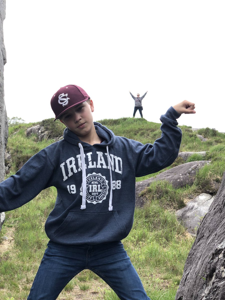 Me and my little man #lilKurockEuropeanvacation #Ireland