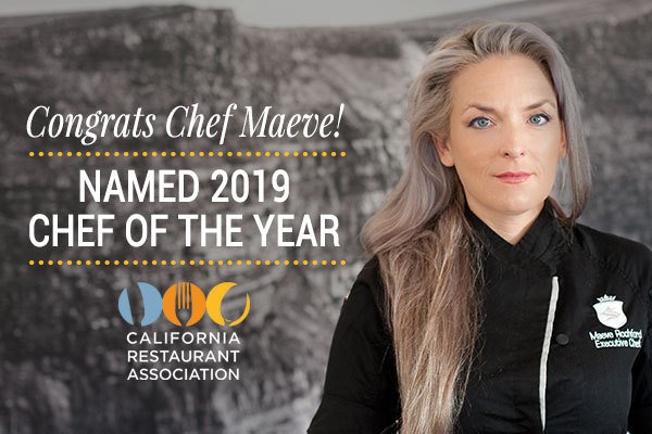 In case you haven’t heard the news... it’s official! I’m beyond honored to have won the 2019 Chef of the Year award by @calrestaurants! Thank you to my incredible team <a href="/SugarandScribe/">Sugar and Scribe</a> and to all of my customers &amp; fans. xox
#cheflife #grateful sugarandscribe.com