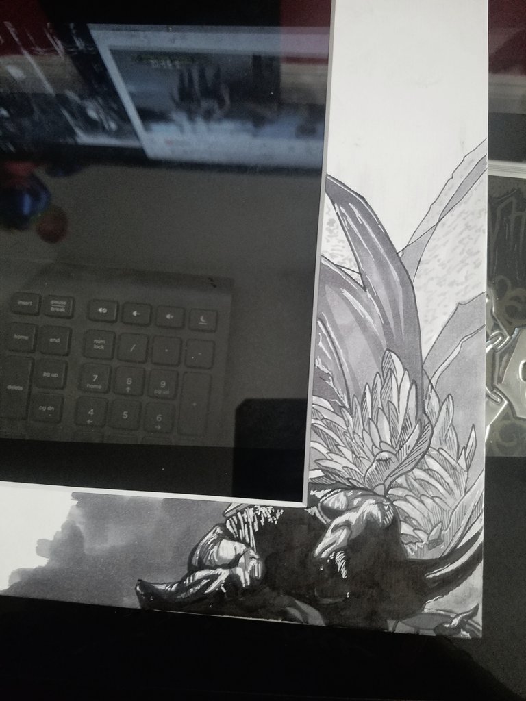 maria_tattoo13's tweet photo. Working on the matte for my Paradise Lost autographed print! Would only be appropriate to do images from John Milton's #ParadiseLost! Still much more to add๐ #DemonAssassin #AshestoAshes #DusttoDust #DoomiesSayDie #RiseWillFall #BiteTheApple https://t.co/dwEJN0OB4t